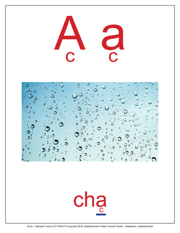 Alphabet Cards (Dene)